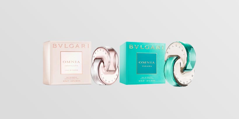 Cofanetto: 1 Bulgari Omnia Crystalline EDT 40Ml. vapo + 1 Bulgari Omnia Paraiba EDT 40Ml. vapo (o in alternativa Amethyste)